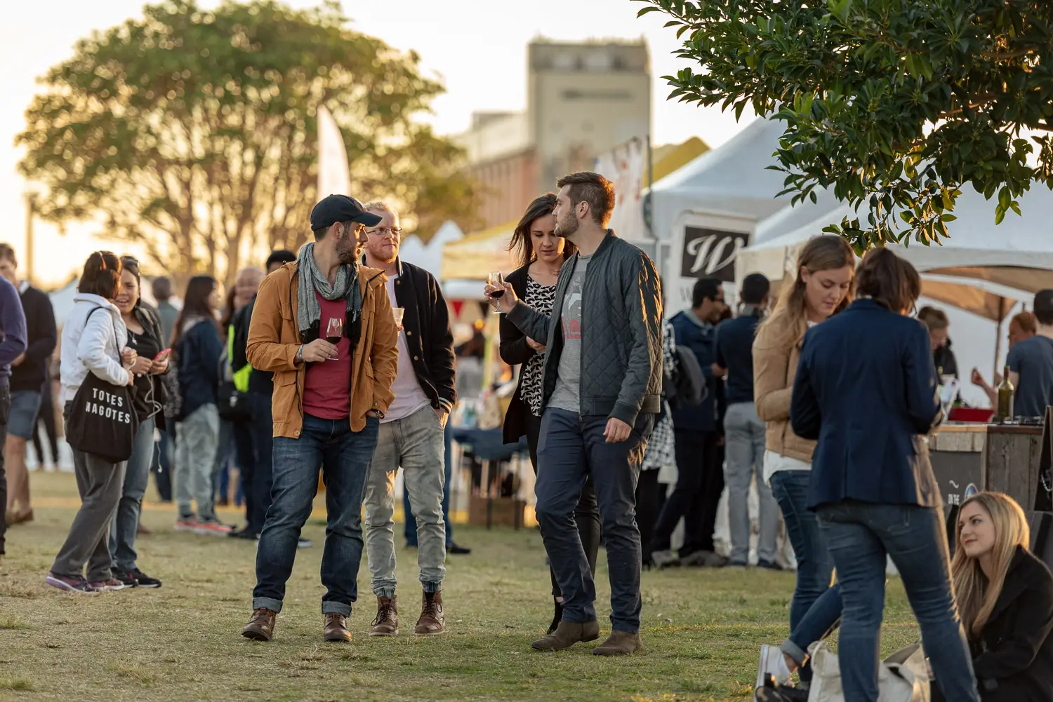 event photography -Pyrmont Wine Festival in Sydney
