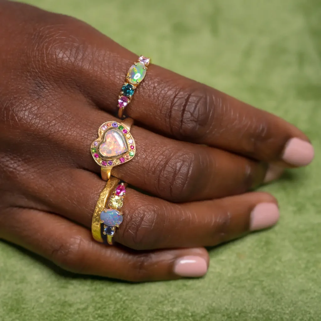 jewellery campaign shoot with female model Sydney