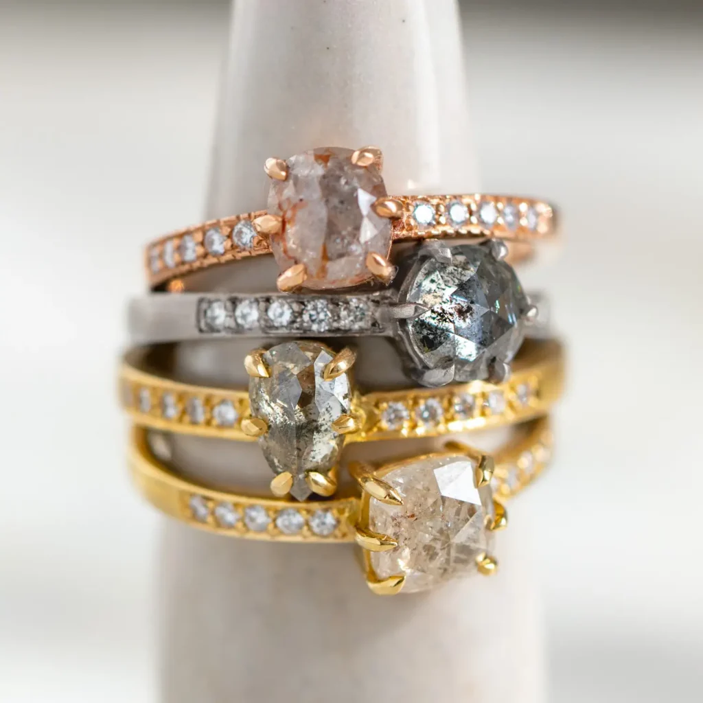 Handmade jewellery photographed in Sydney