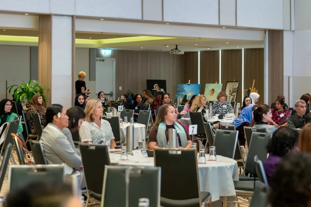 Audience listening during the Silence to Power conference at PARKROYAL Parramatta