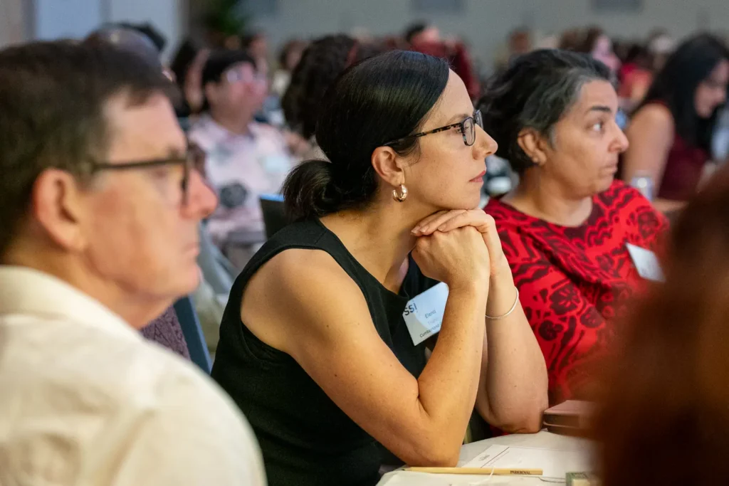 Guest listening attentively during the International Women’s Day event at PARKROYAL Parramatta