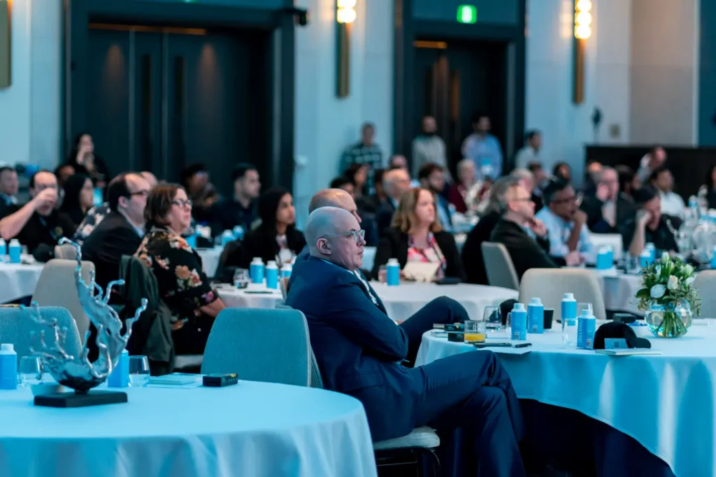 Audience listening during a session at Guidewire Insurance Forum Sydney 2023