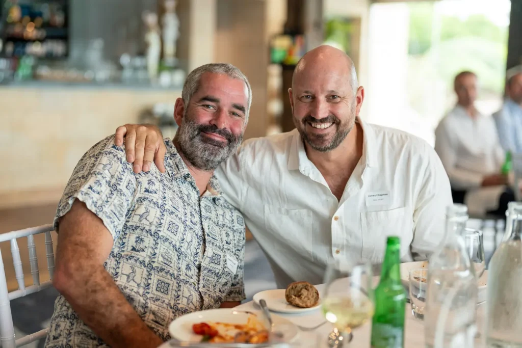 michael-morgan-oam-lunch-deckhouse-woolwich-friends-at-table