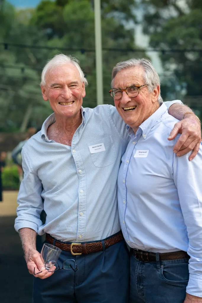 Former rowing friends reunited at the Michael Morgan OAM lunch