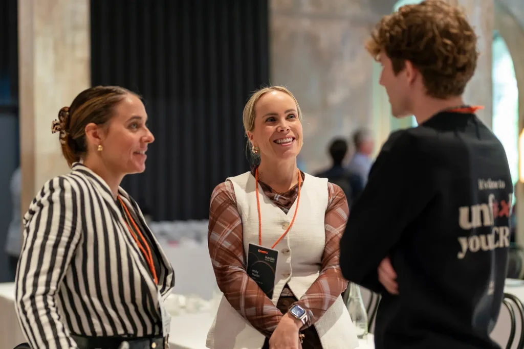 HubSpot Partner Summit guests networking during conference sessions at Alpha Dining Sydney