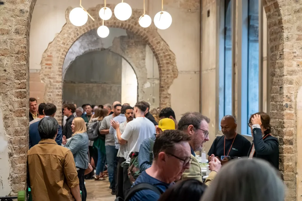Corporate guests networking during HubSpot Partner Summit at Alpha Dining Sydney