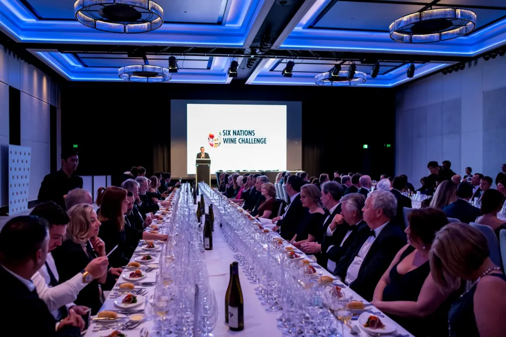 Guests attending a gala dinner awards night event in Sydney