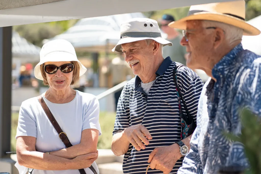 Community members enjoying the Coal Loader Sustainability Festival in Waverton