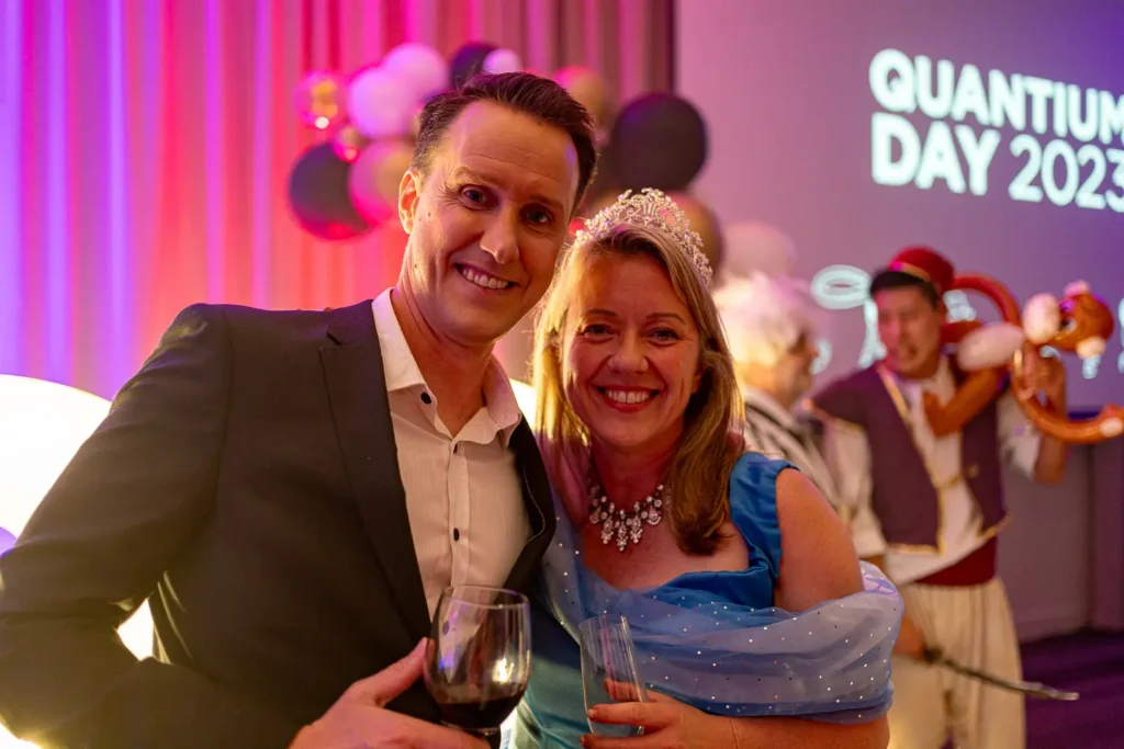 Guests enjoying Quantum Day 2023 at Rydges Hunter Valley