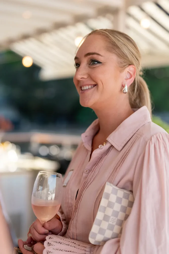 Candid guest enjoying the SHIFT Soirée in Rose Bay