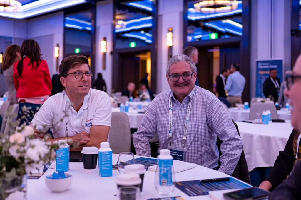 Conference guests at Guidewire Insurance Forum at Four Seasons Hotel Sydney